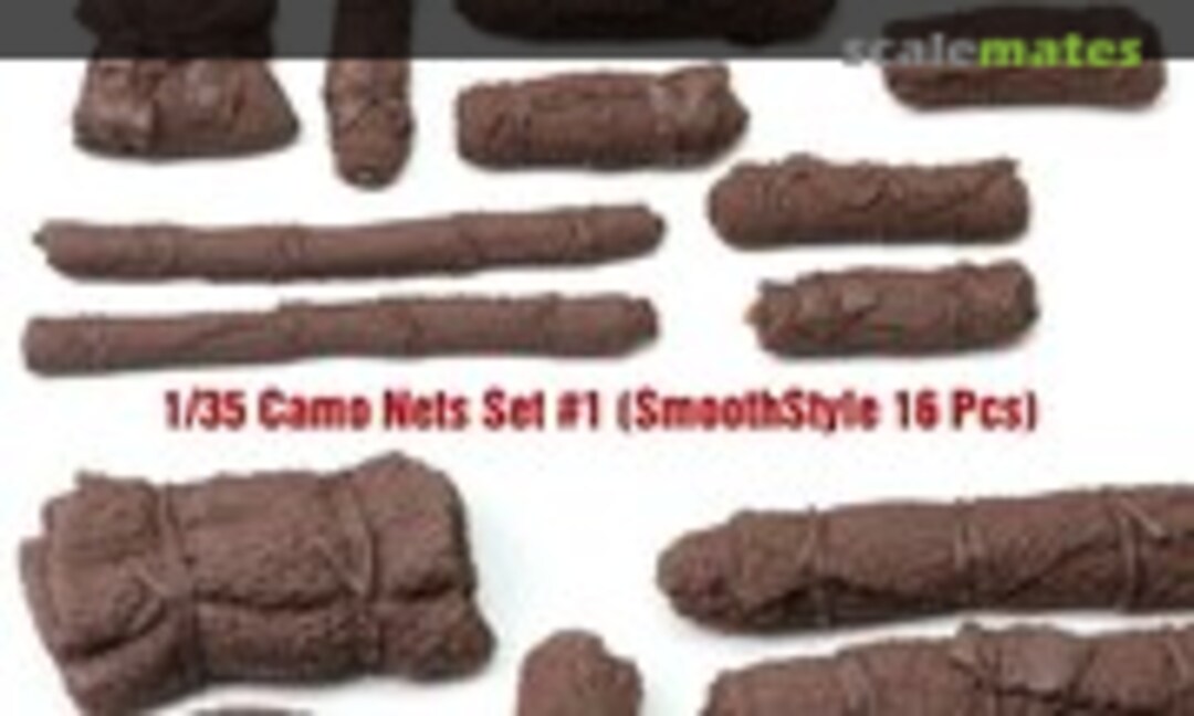 1:35 Camo Nets "Smoother Style" Set 1 (Value Gear VGN01) VGN01