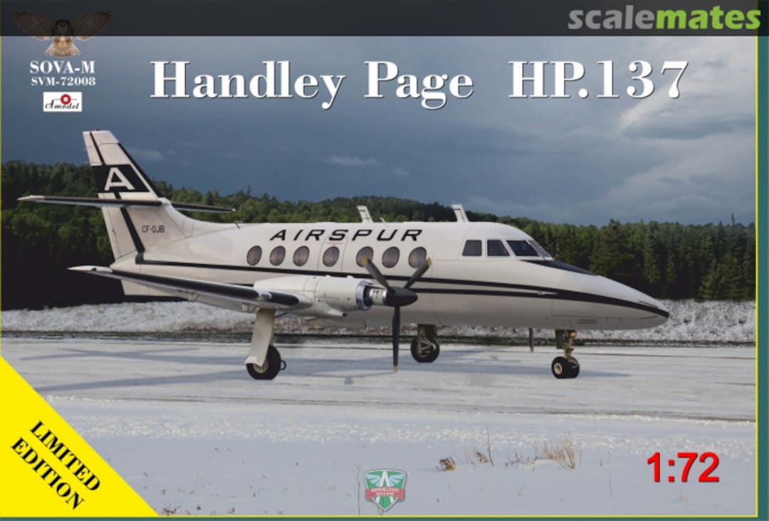 Boxart Handley Page HP.137 SVM-72008 SOVA-M Boxart Handley Page HP.137 SVM-72008 SOVA-M