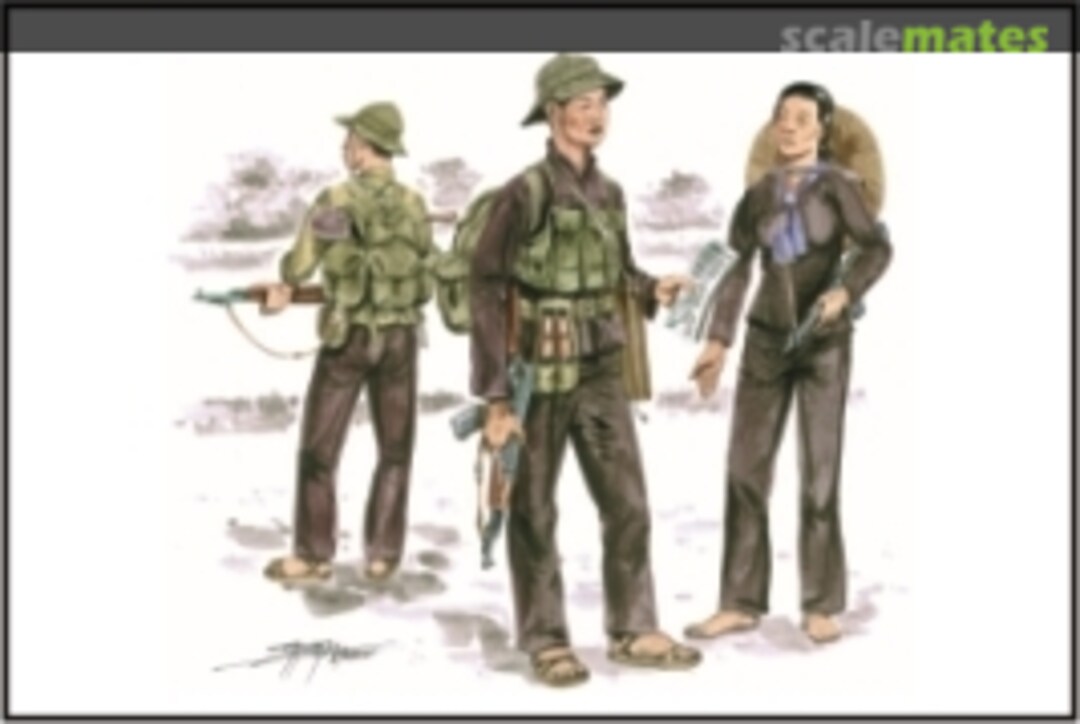 Boxart Viet Cong 1966 (3 fig.) F72181 CMK Boxart Viet Cong 1966 (3 fig.) F72181 CMK