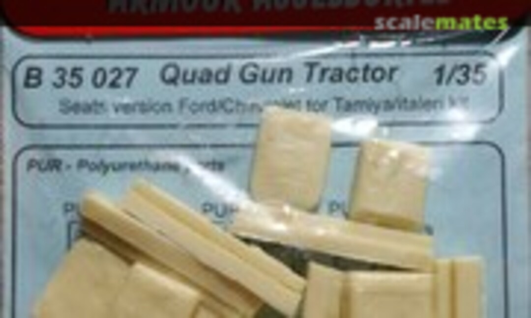 1:35 Quad Gun Tractor Seats version Ford/Chevrolet for Tamiya or Italeri Kit (CMK B 35 027) B 35 027