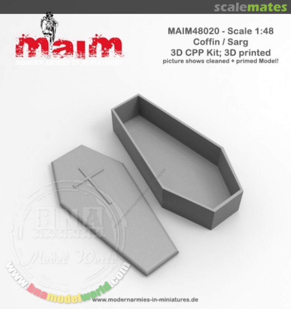 Boxart Coffin - Sarg MAIM48020 MAiM Boxart Coffin - Sarg MAIM48020 MAiM