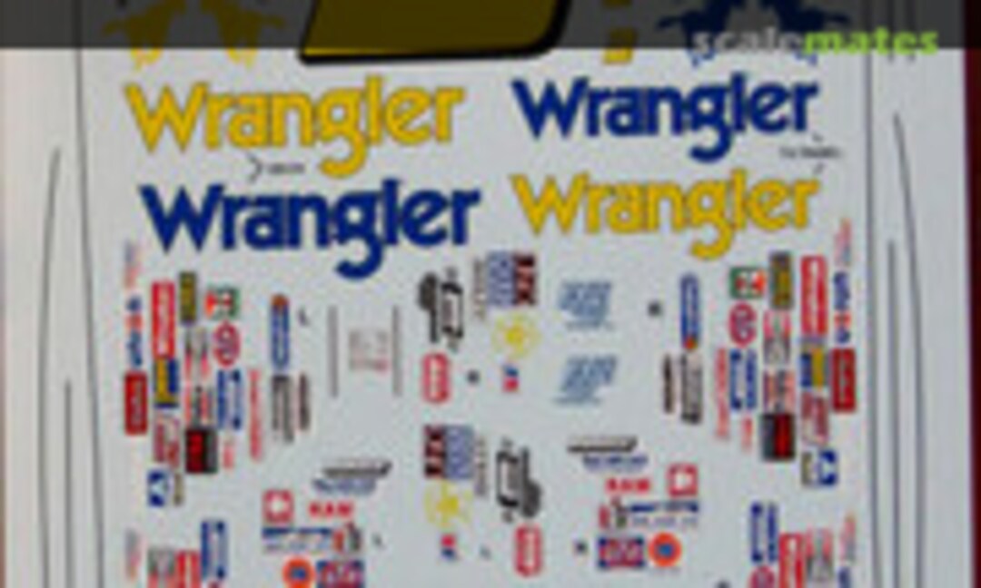 1:25 NASCAR Chevy Monte Carlo #3 Dale Earnhardt 1984 (Powerslide Decals PWS-24) PWS-24