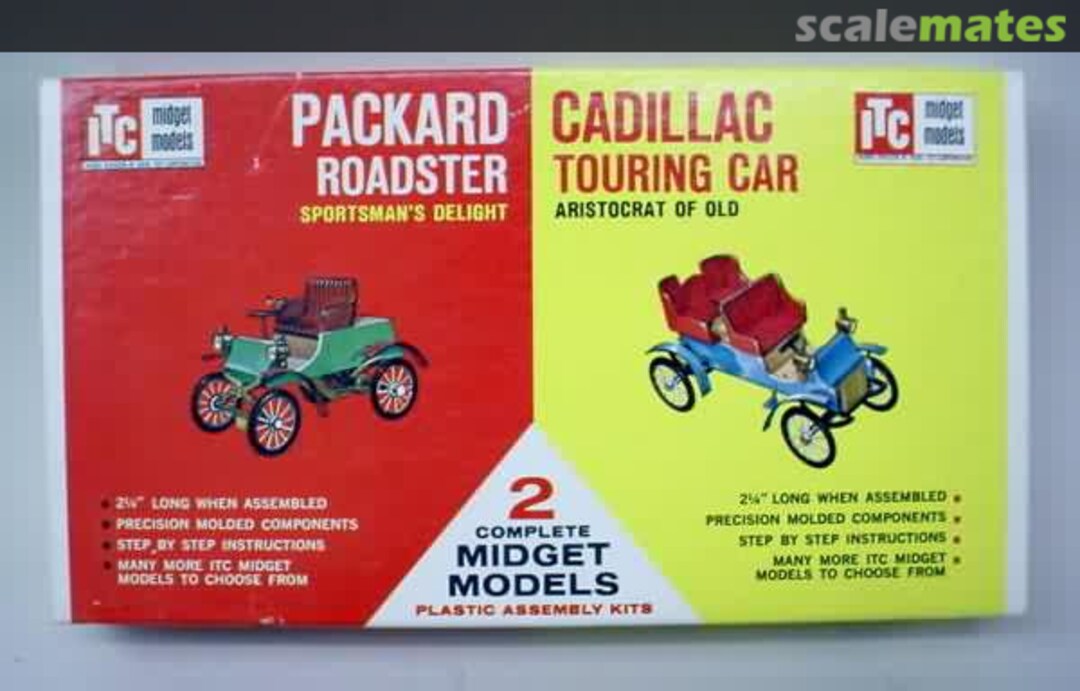 Boxart Packard Roadster- Cadillac Touring Car 3711 ITC Boxart Packard Roadster- Cadillac Touring Car 3711 ITC