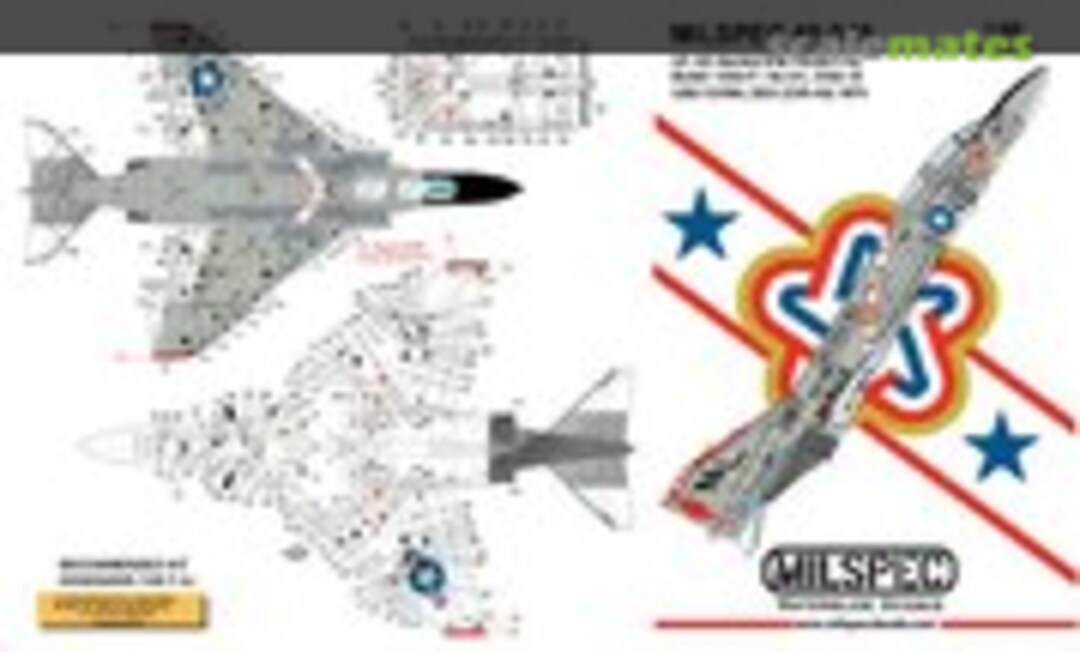 1:48 VF-191 Satan's Kittens F-4J Phantom II (Milspec 48-049) 48-049