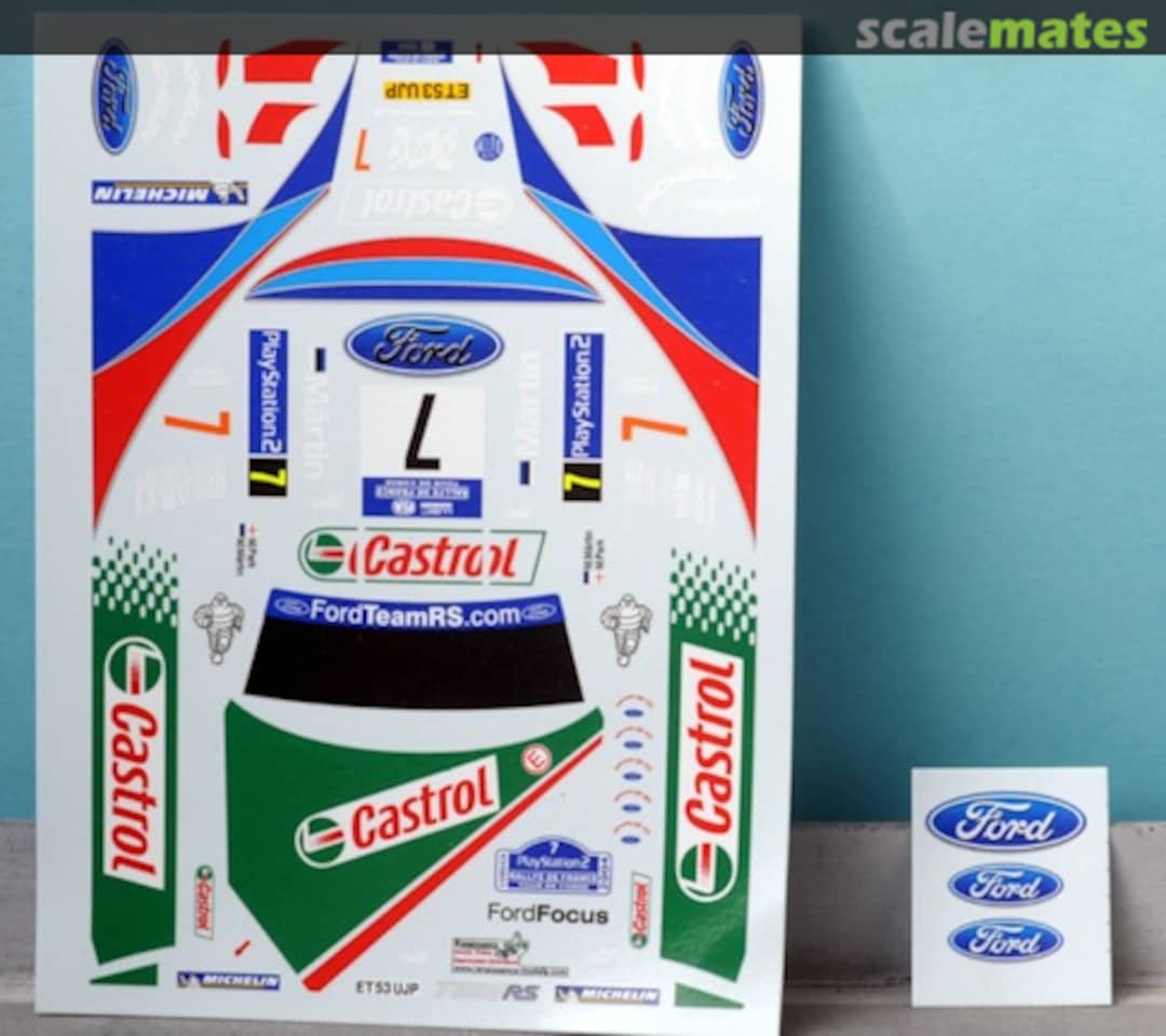 Boxart Ford Focus WRC RS04 TK24/270 Renaissance Boxart Ford Focus WRC RS04 TK24/270 Renaissance