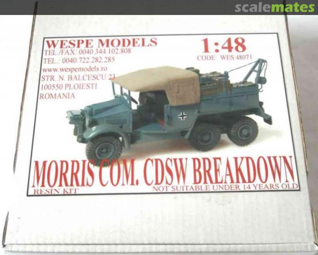 Boxart Morris COM. CDSW Breakdown WES 48071 Wespe Models Boxart Morris COM. CDSW Breakdown WES 48071 Wespe Models