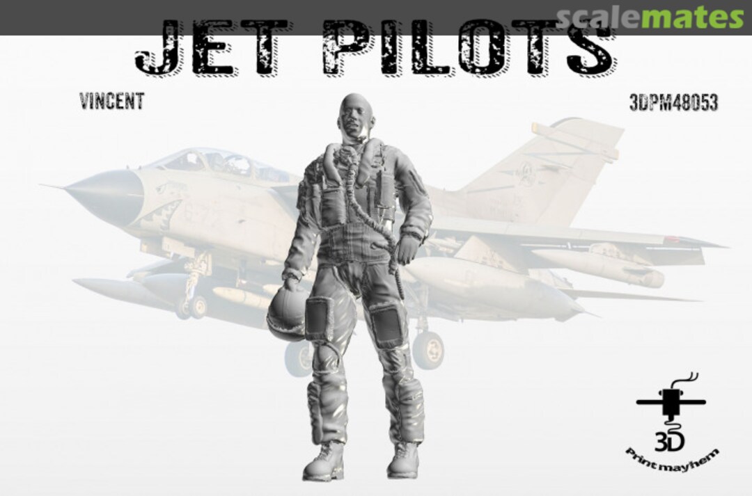 Boxart Jet Pilots - Vincent 3DPM48053 3D Print Mayhem Boxart Jet Pilots - Vincent 3DPM48053 3D Print Mayhem
