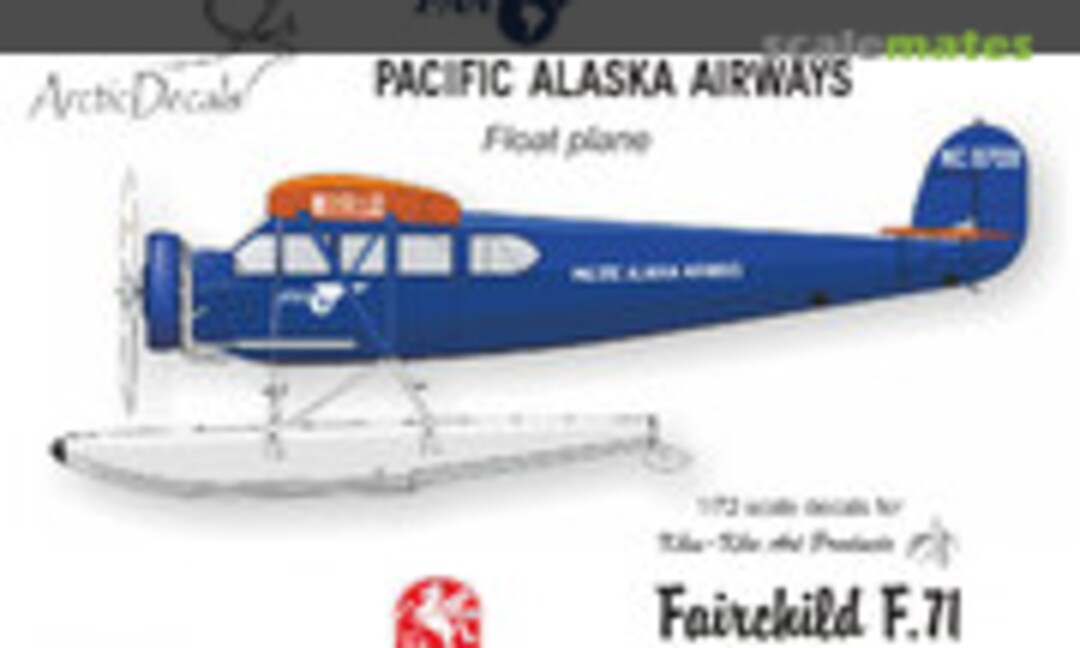 1:72 Fairchild F.71 PAA (Arctic Decals ARC72-040) ARC72-040