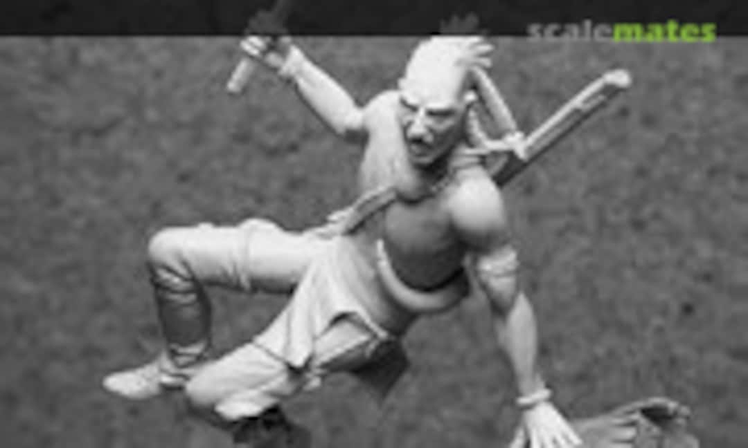 54mm Iroquois Warrior (#1), 1750-60 (Chronos Miniatures CHM-54286(M)) CHM-54286(M)