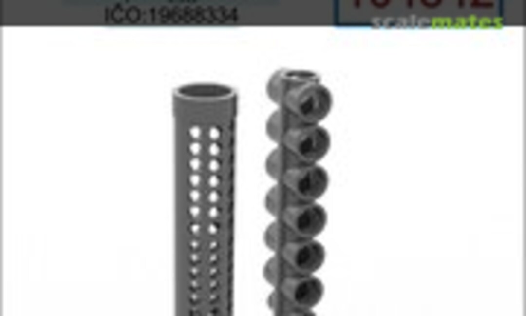 1:48 Muzzle Brakes for Ju 88P-1 (ICM) (3DF Print 104842) 104842