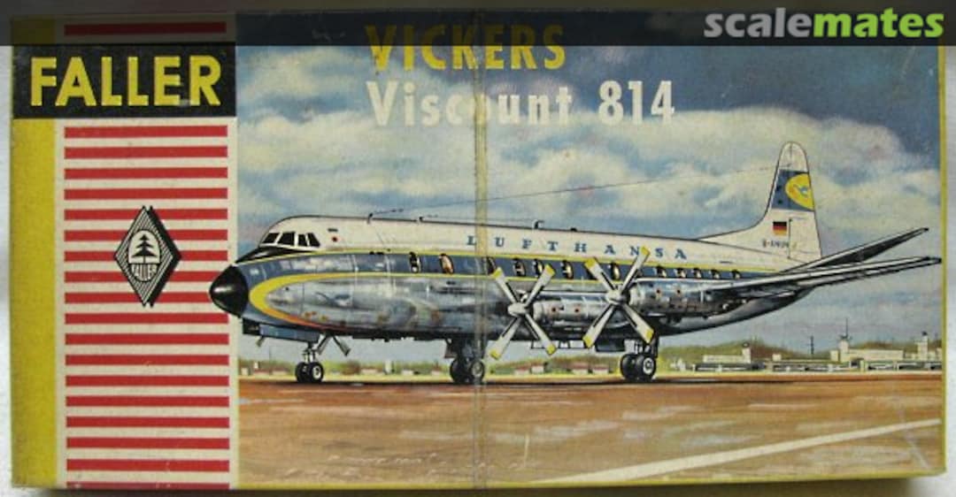Boxart Vickers Viscount 814 1814 Faller