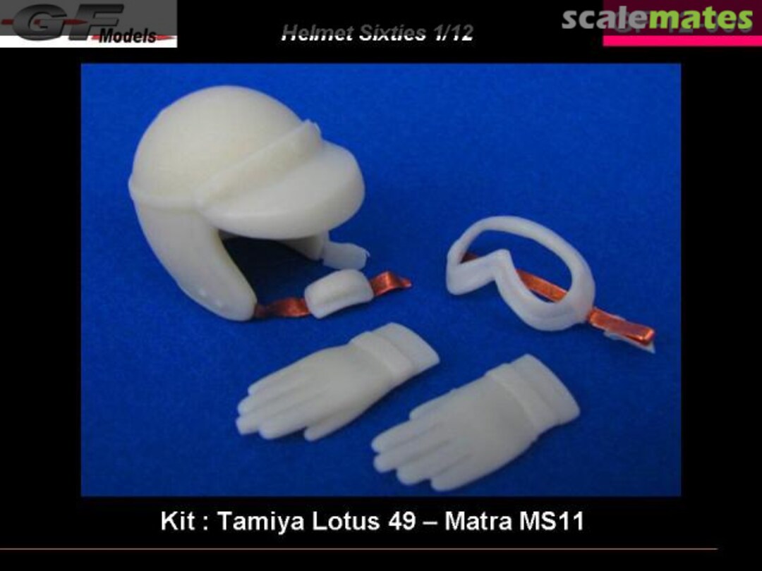 Boxart Helmet sixties 1/12 GF-12-006 GF Models Boxart Helmet sixties 1/12 GF-12-006 GF Models