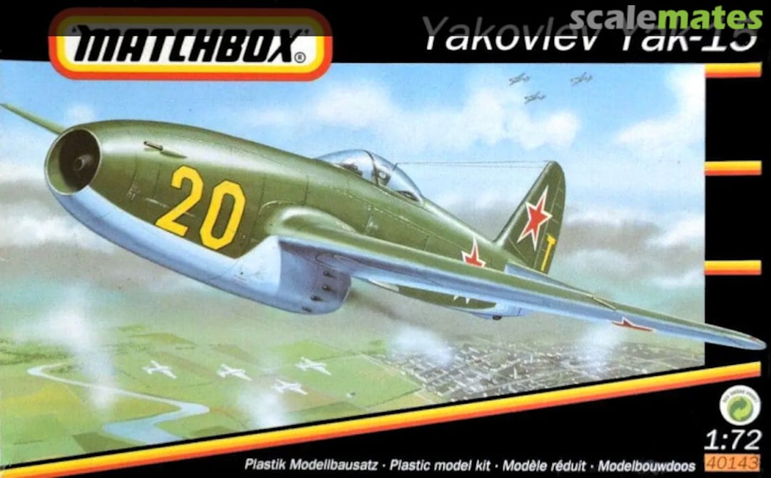 Boxart Yakovlev Yak-15 40143 Matchbox
