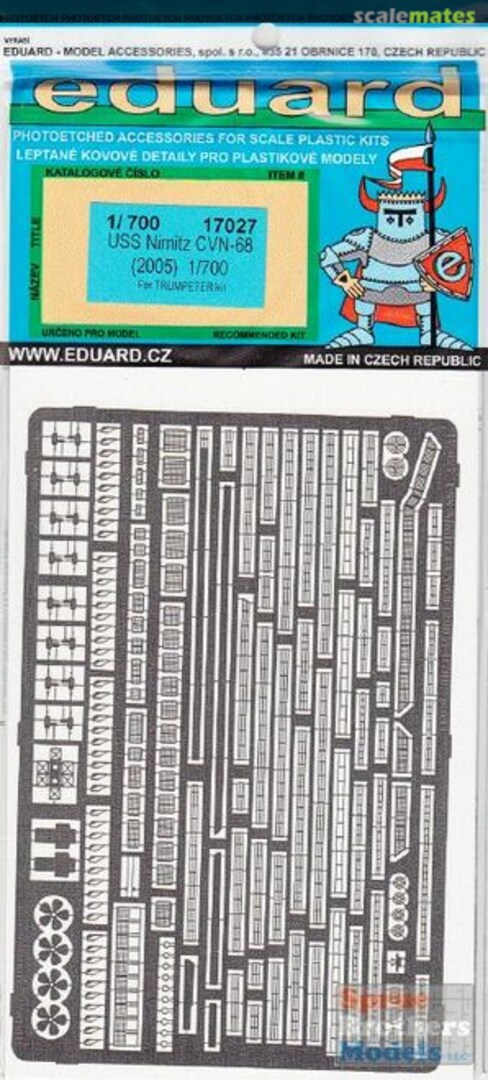 Boxart USS Nimitz CVN-68 (2005) 17027 Eduard Boxart USS Nimitz CVN-68 (2005) 17027 Eduard
