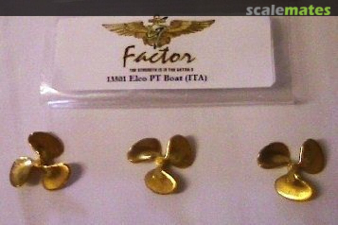 Boxart Elco PT Boat - Propellers 13501 G Factor Boxart Elco PT Boat - Propellers 13501 G Factor