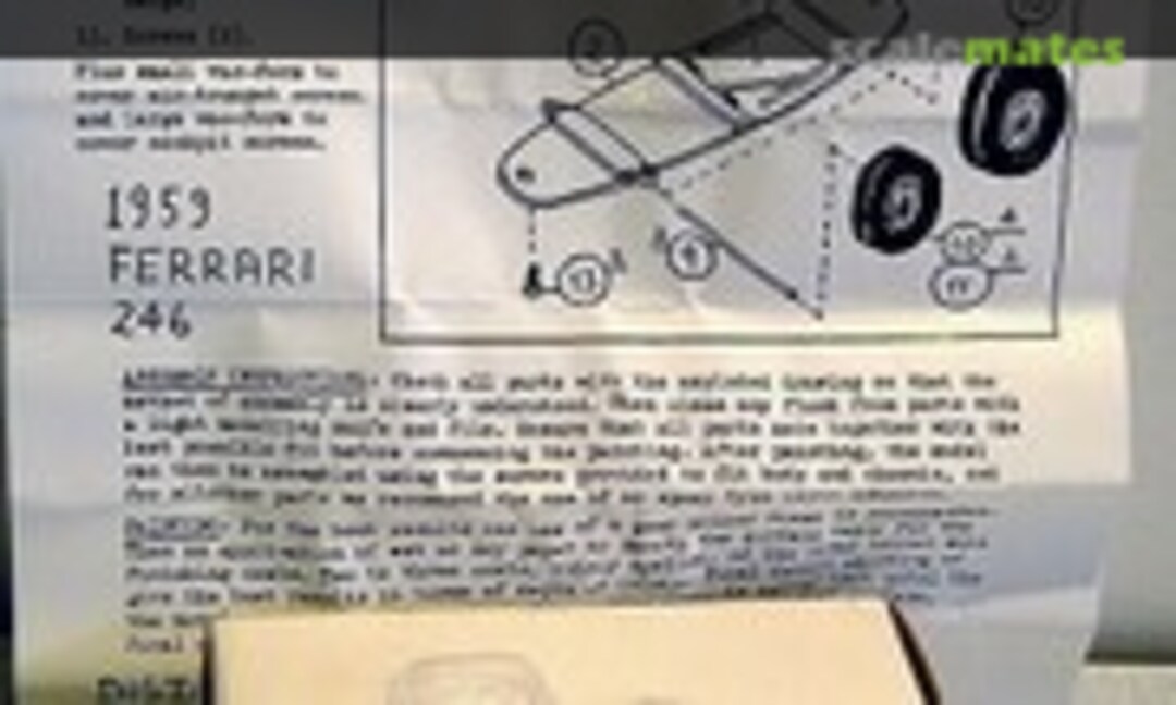 Ferrari Dino 246 F1 (Circuit Racers CR11)