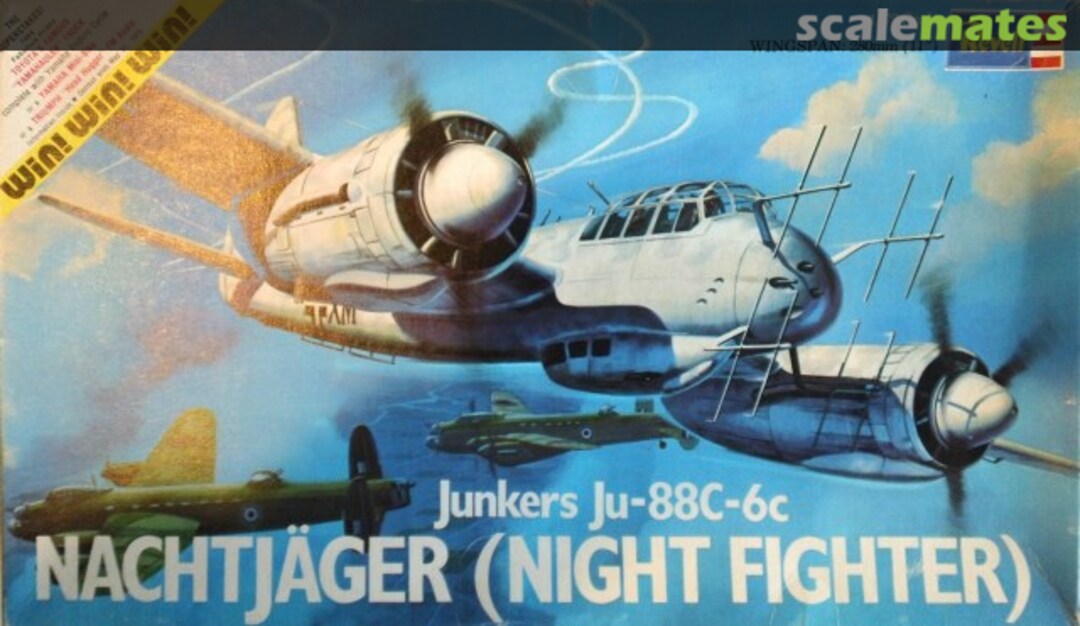 Boxart Junkers Ju-88C-6c H-165 Revell Boxart Junkers Ju-88C-6c H-165 Revell
