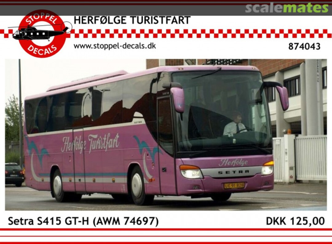 Boxart Setra S415 GT-H (AWM 74697) 874043 Stoppel Decals