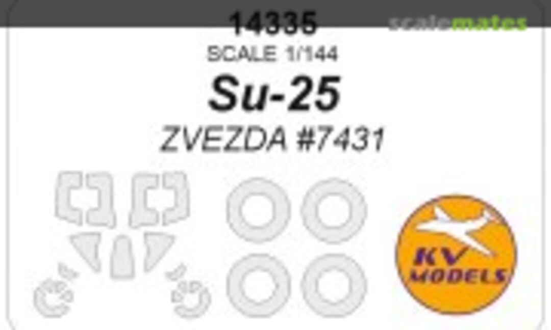 1:144 Su-25 (KV Models 14335) 14335