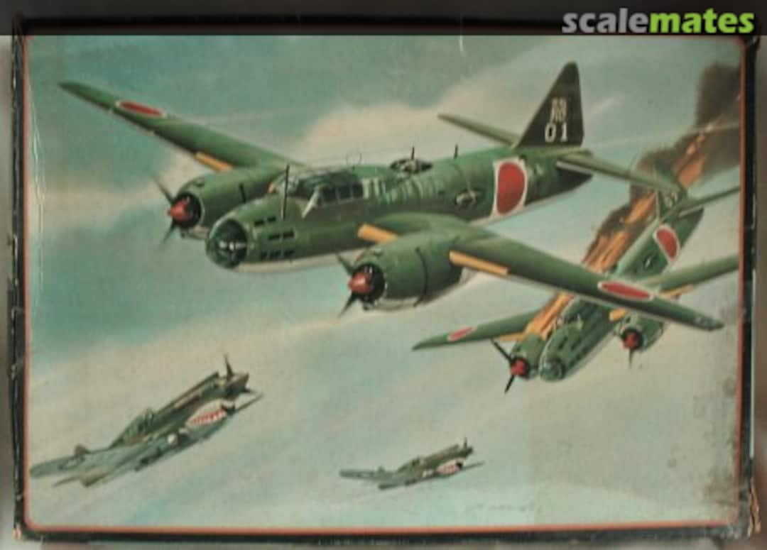 Boxart Mitsubishi G4M1 Type 1, Model 11 'Betty' A-681 AMT-Hasegawa Boxart Mitsubishi G4M1 Type 1, Model 11 'Betty' A-681 AMT-Hasegawa