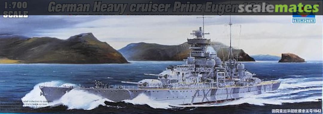 Boxart Prinz Eugen 05766 Trumpeter Boxart Prinz Eugen 05766 Trumpeter