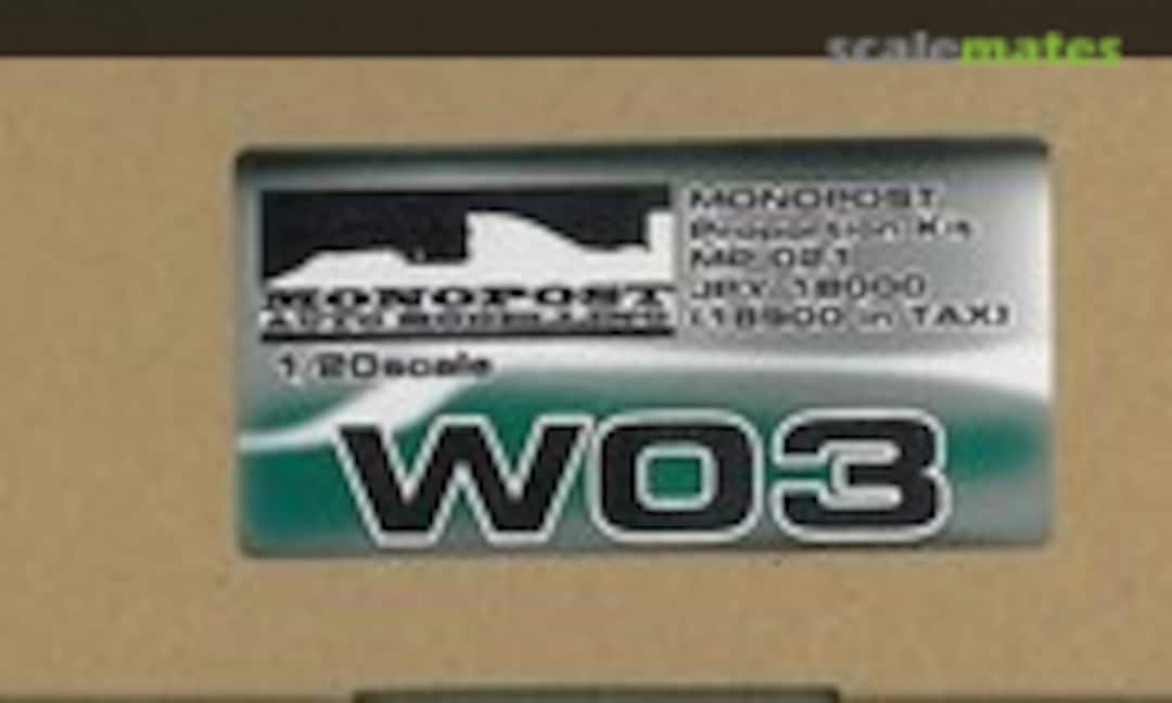 1:20 Mercedes W03 (Monopost MP021) MP021