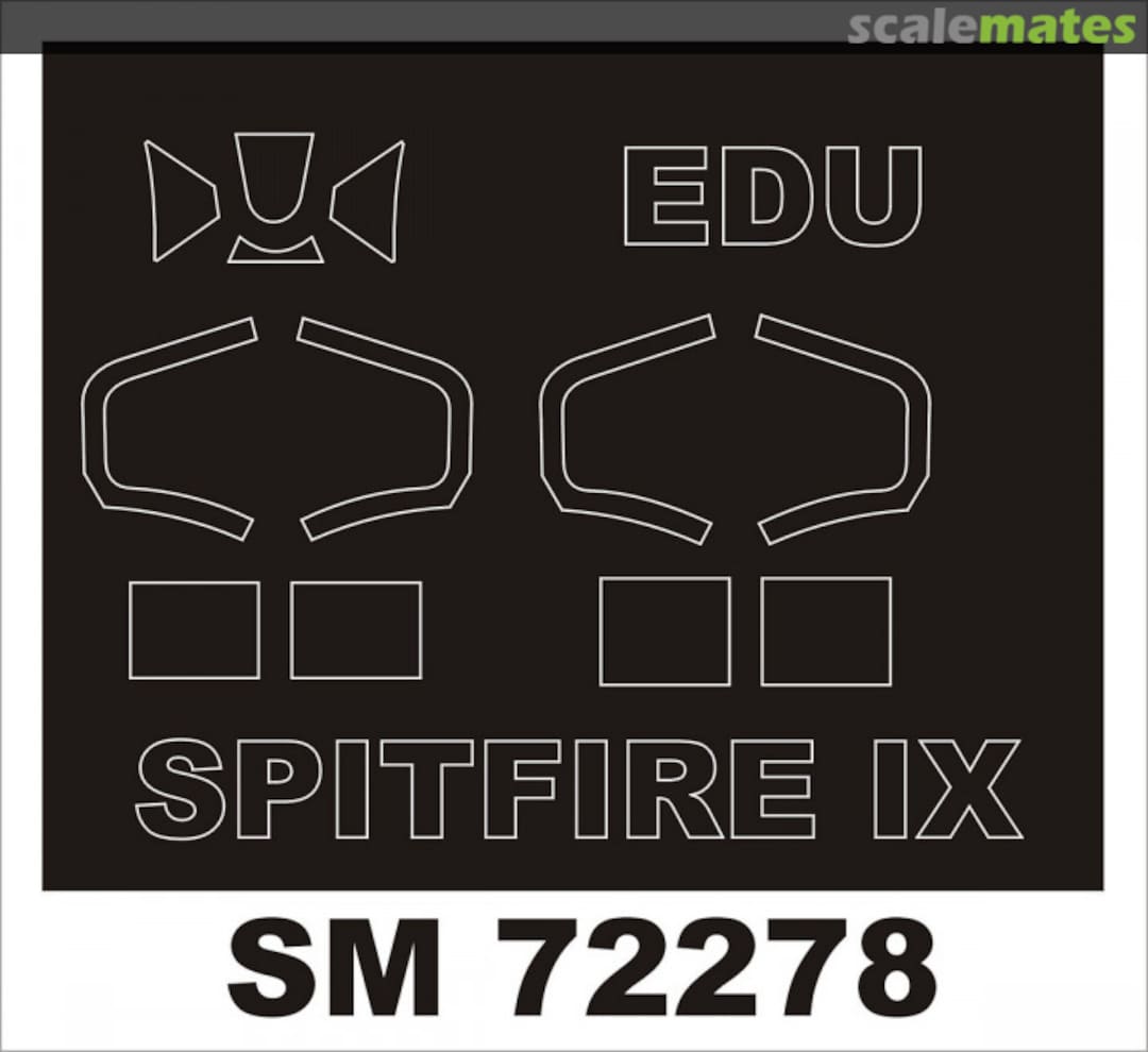 Boxart Spitfire Mk.IX SM72278 Montex Boxart Spitfire Mk.IX SM72278 Montex