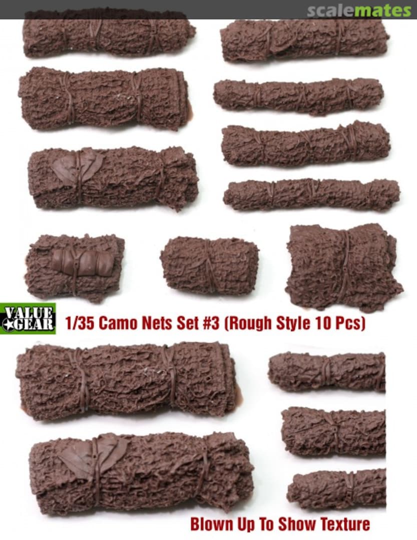 Boxart Camo Nets "Rough Style" Set 3 VGN03 Value Gear Boxart Camo Nets "Rough Style" Set 3 VGN03 Value Gear
