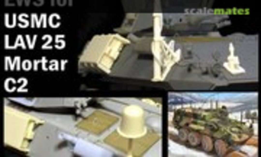 1:35 USMC WARLOCK DUKE EWS for LAV25 - MORTAR - C2 (Blast Models BL35159K) BL35159K