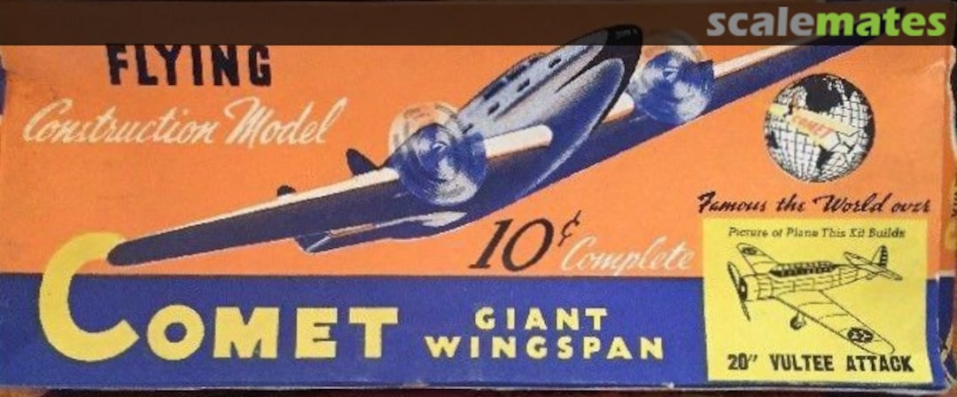 Boxart Vultee Attack A35 Comet Boxart Vultee Attack A35 Comet