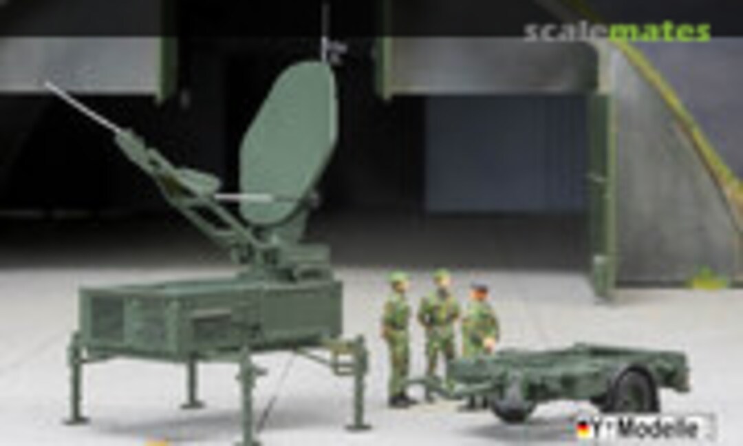 1:87 Anhänger - SatCom-Antenne BSkM (Y-Modelle Y87-395) Y87-395