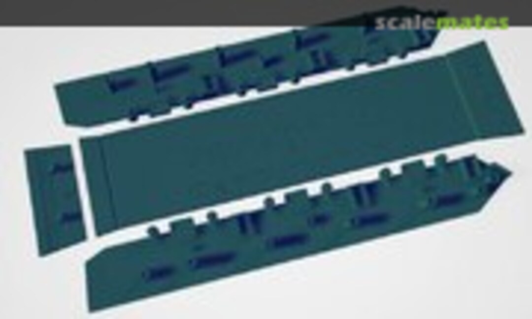 1:35 Centurion tank lower hull supplementary kit 3d print (Dragonbadger Models db35004) db35004