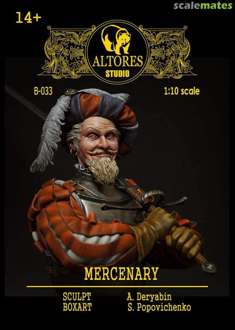 Boxart Mercenary B-033 Altores Studio