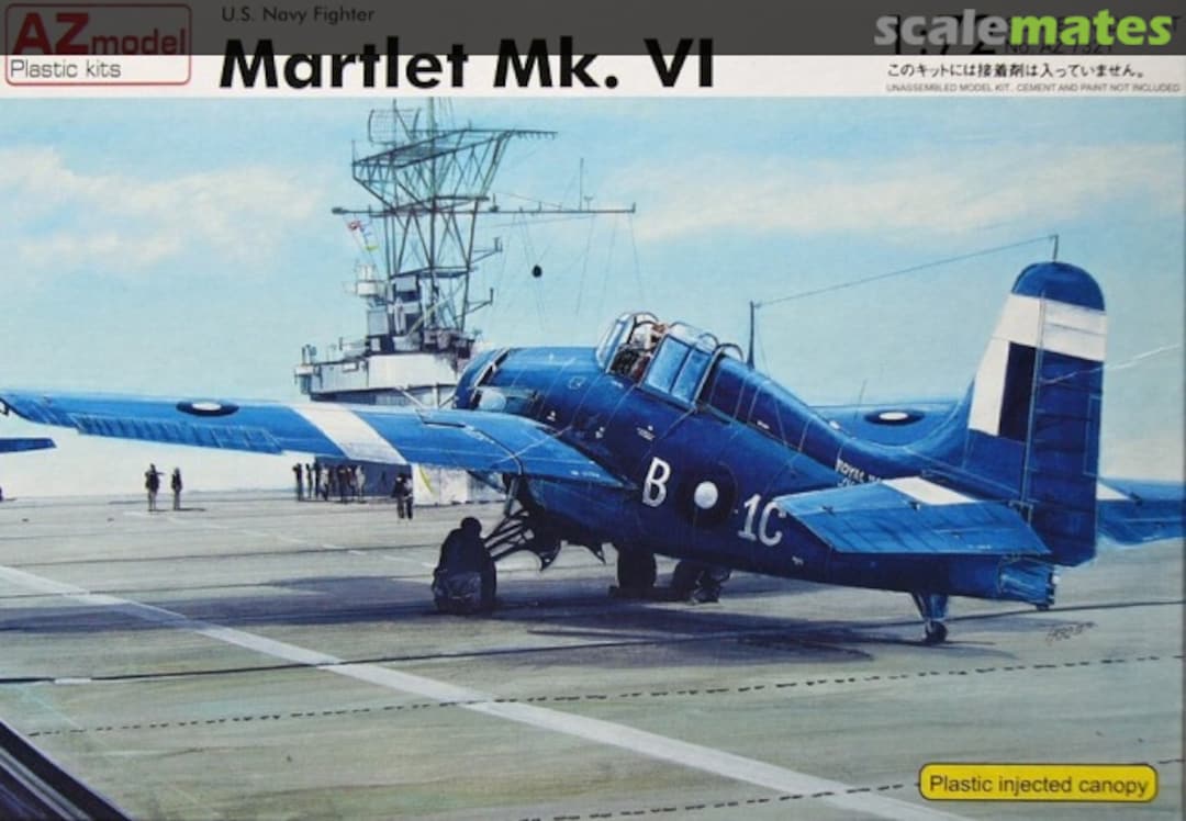 Boxart Martlet Mk.VI AZ7321 AZmodel Boxart Martlet Mk.VI AZ7321 AZmodel