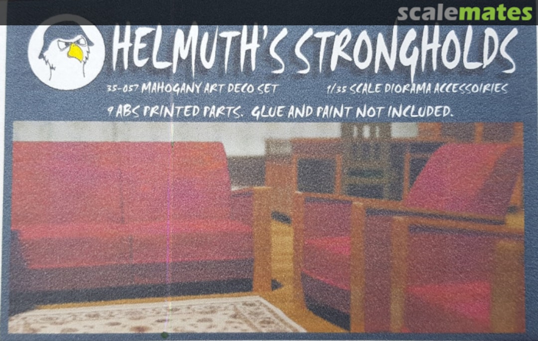 Boxart Mahogany Art Deco set 35-057 Helmuth's Strongholds Boxart Mahogany Art Deco set 35-057 Helmuth's Strongholds