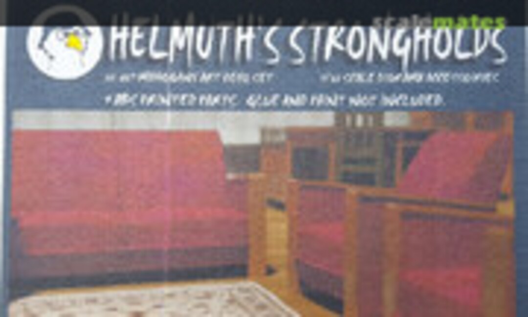 1:35 Mahogany Art Deco set (Helmuth's Strongholds 35-057) 35-057