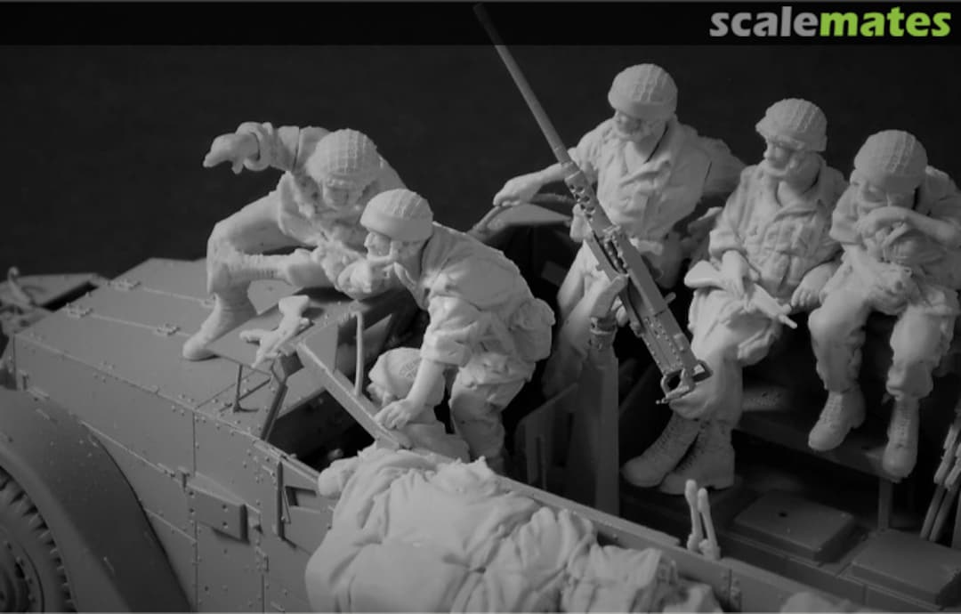 Boxart Israeli Paratroopers 1967 -Front Set- (6 figures) ACM35032 AC Models Boxart Israeli Paratroopers 1967 -Front Set- (6 figures) ACM35032 AC Models