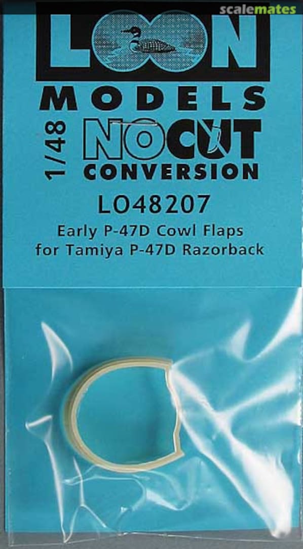 Boxart Republic P-47D Thunderbolt, early, cowl flaps LO48207 Loon Models Boxart Republic P-47D Thunderbolt, early, cowl flaps LO48207 Loon Models