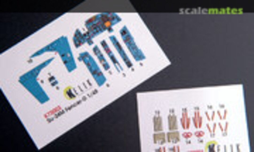 1:72 Su-24M Fencer-D - interior 3D decal (Kelik K72003) K72003