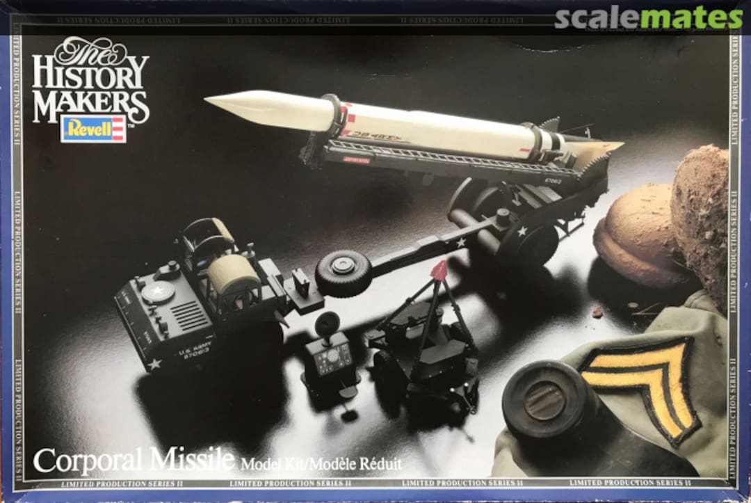 Boxart Corporal Missile with Transporter 8649 Revell Boxart Corporal Missile with Transporter 8649 Revell