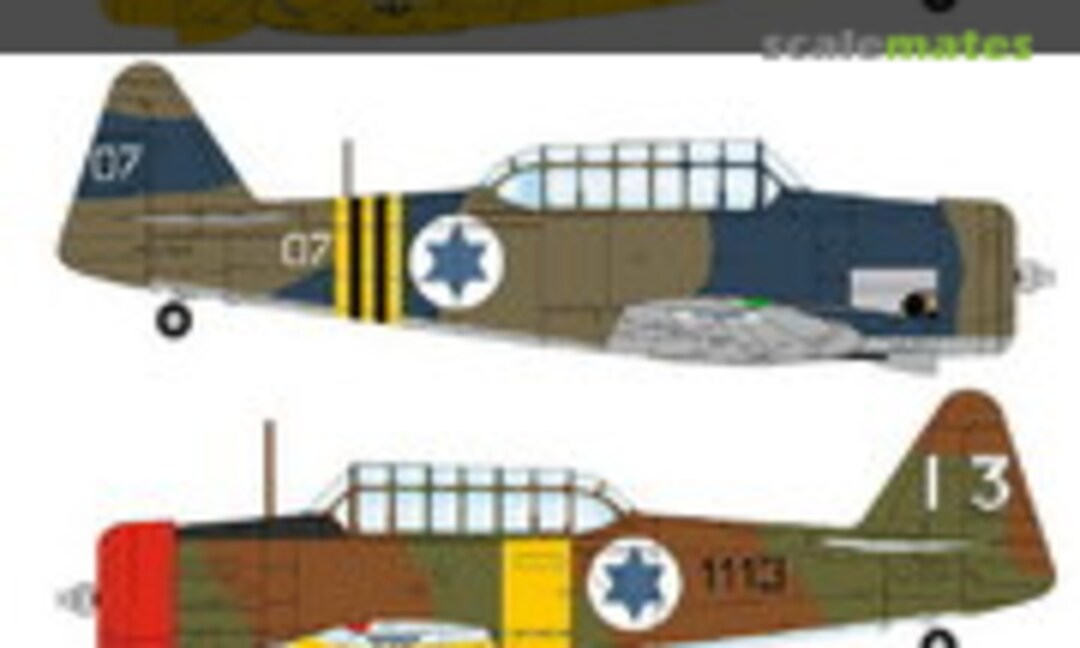 1:72 AT-6 Texan Over Israel (Avalon Decals 7043)