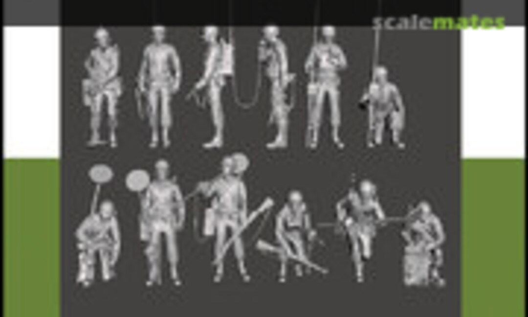 1:72 WWII US Engineer Soldiers (Mironious Models MM72036) MM72036