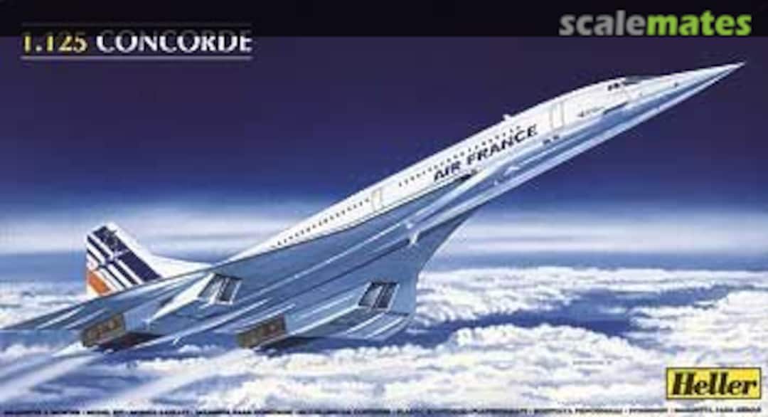 Boxart Aérospatiale/BAC Concorde 101 80445 Heller Boxart Aérospatiale/BAC Concorde 101 80445 Heller