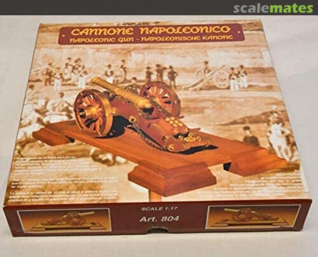 Boxart Cannone Napoleonico 804 Mantua Model Boxart Cannone Napoleonico 804 Mantua Model