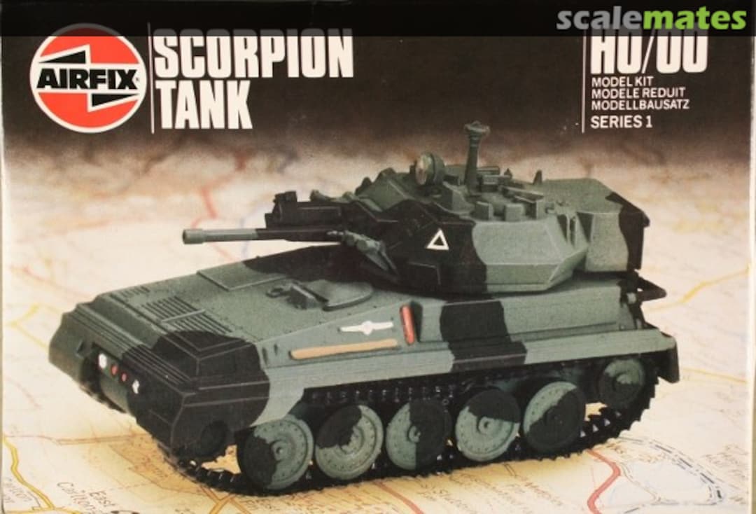 Boxart Scorpion Tank 61320-6 Airfix Boxart Scorpion Tank 61320-6 Airfix