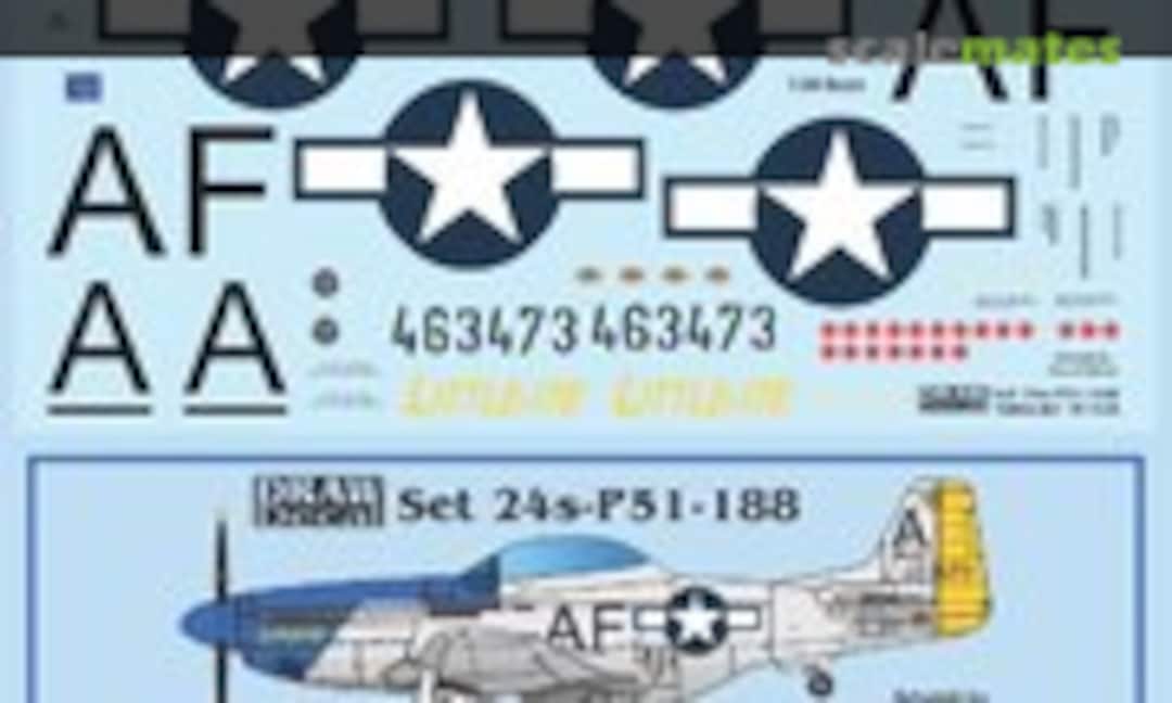 1:24 “Little-Ite” TF-51D (Draw Decal 24-P51-188) 24-P51-188