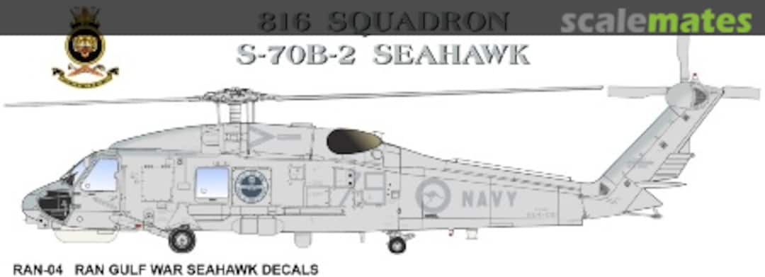 Boxart RAN, Sikorsky S-70B-2 Seahawk Gulf War RAN-04 Hawkeye Models Boxart RAN, Sikorsky S-70B-2 Seahawk Gulf War RAN-04 Hawkeye Models