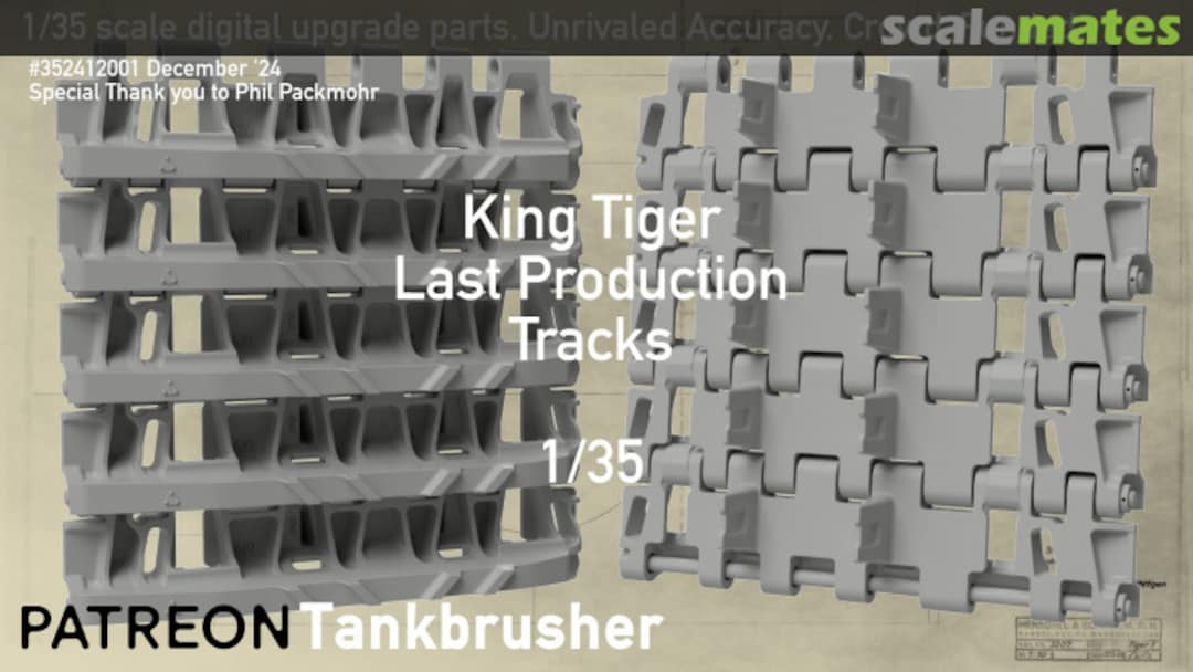 Boxart King Tiger Last Production 352412001 Tankbrusher Scale Modeling Boxart King Tiger Last Production 352412001 Tankbrusher Scale Modeling