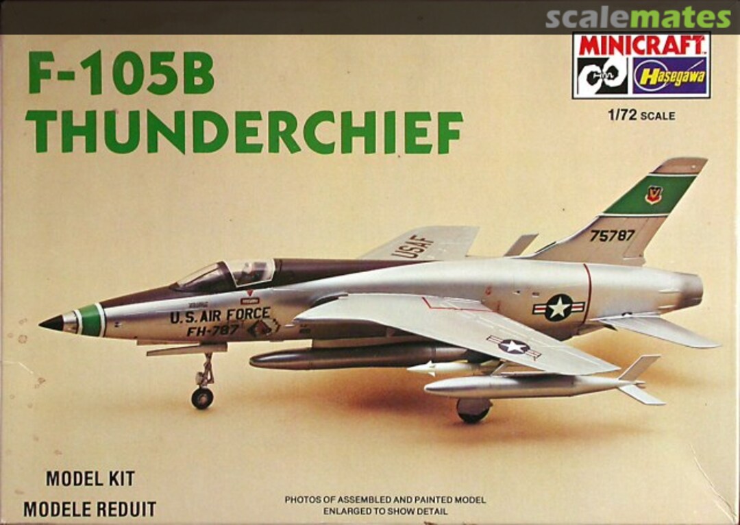 Boxart F-105B Thunderchief 1014 Minicraft Hasegawa Boxart F-105B Thunderchief 1014 Minicraft Hasegawa
