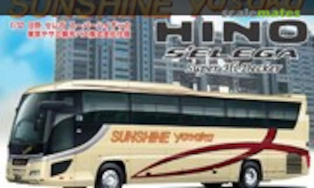 1:32 Sunshine Yasaka Hino S'elega Super Hi-Decker (Fujimi 01148) 01148